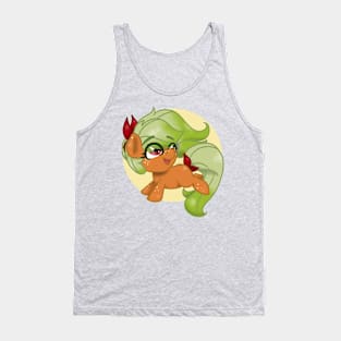 Green Pony Tank Top